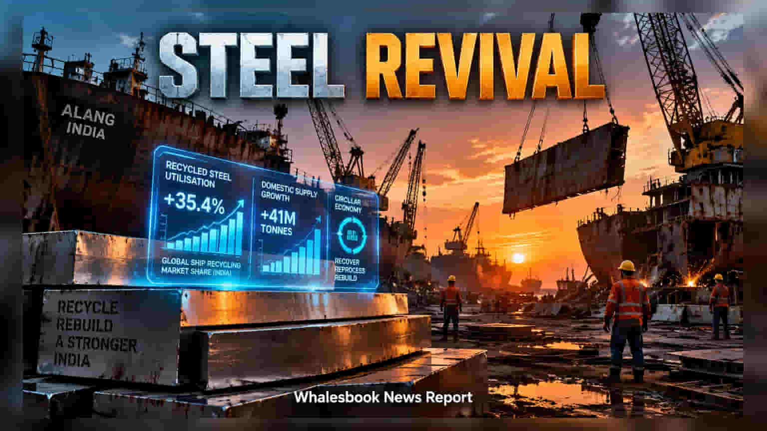 Ship-Recycled Steel: ભારત હવે મેન્યુફેક્ચરિંગમાં વાપરશે જહાજોનું સ્ટીલ, આ પ્લાનથી ઘટશે કાચા માલની અછત