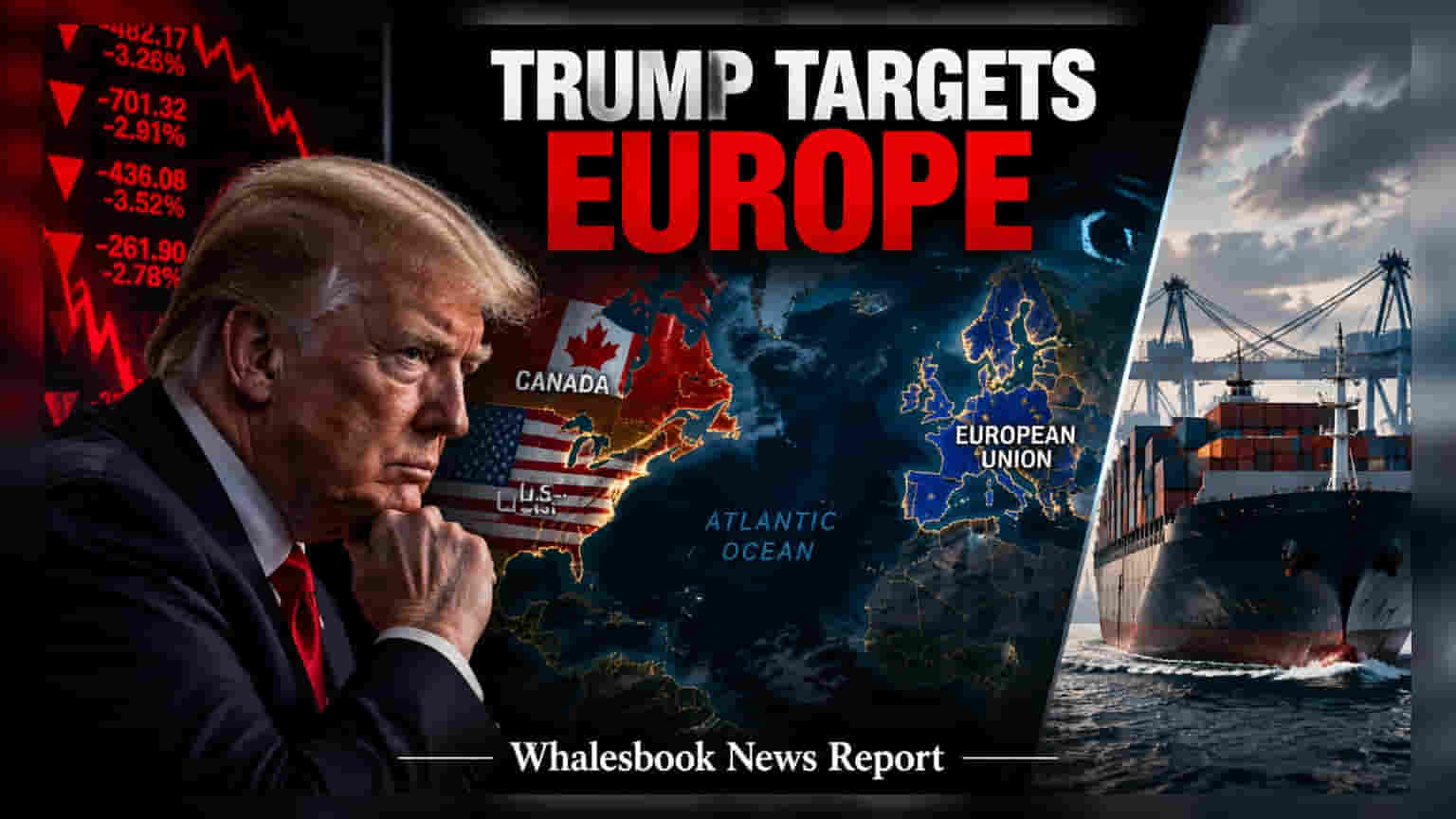 EU અને Canada વચ્ચેના ગઠબંધનથી ભડક્યા Trump, ટેરિફ વધારવાની આપી ચીમકી