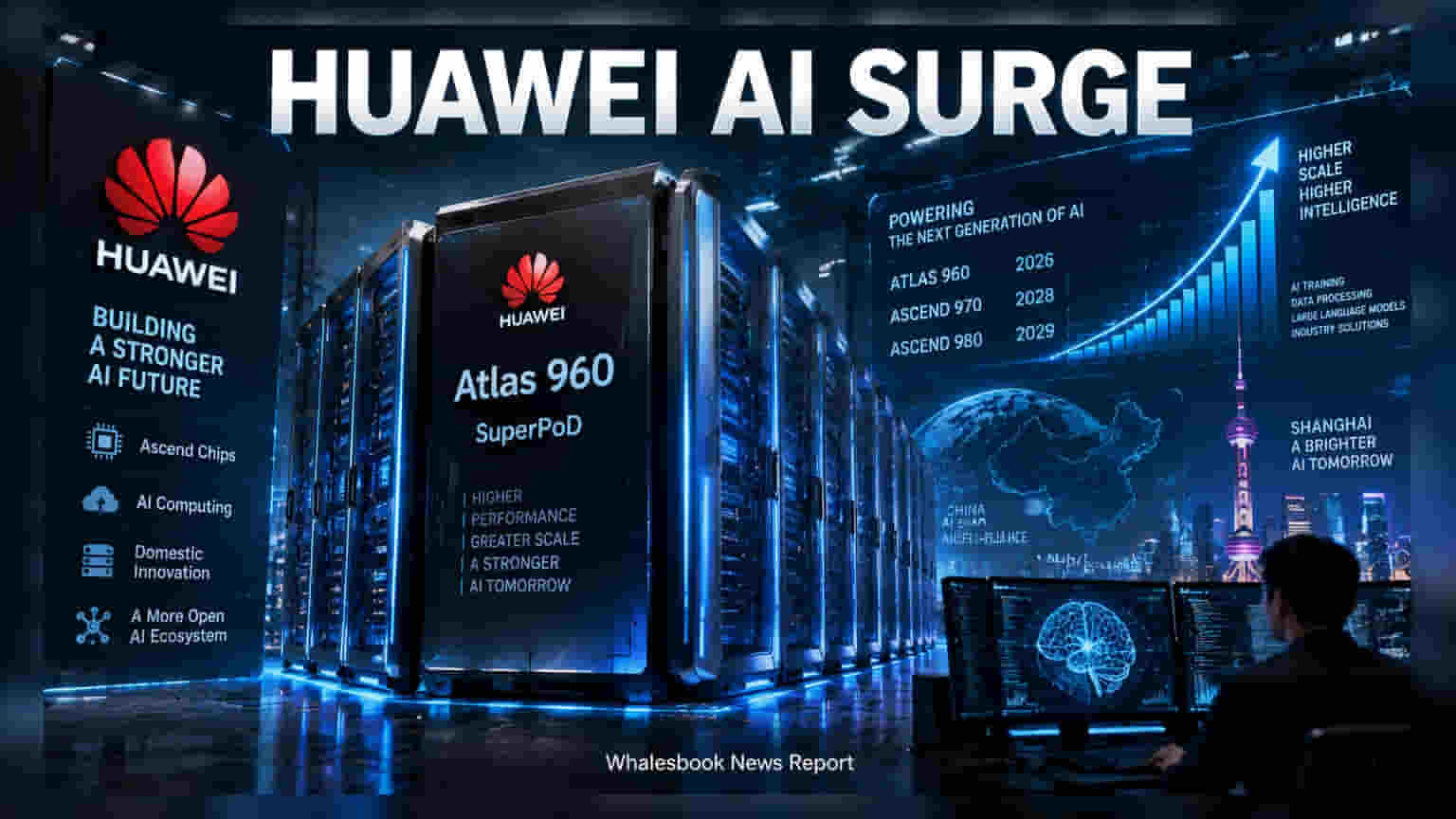 Huawei Launches Atlas 960 to Challenge Nvidia’s AI Dominance