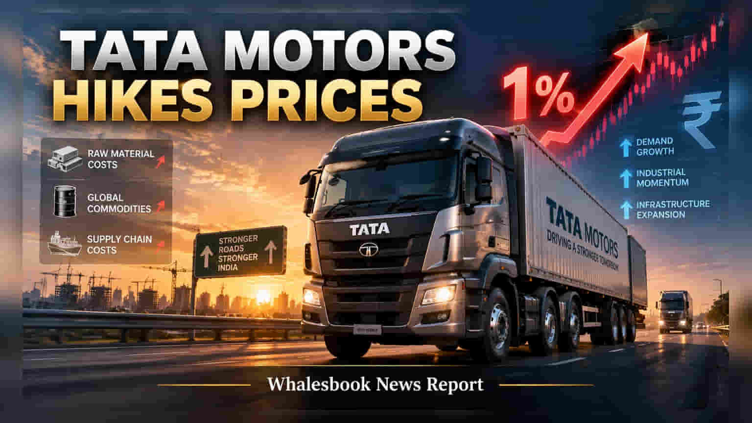 Tata Motors: ਕਮਰਸ਼ੀਅਲ ਵਾਹਨਾਂ ਦੇ ਵਧਣਗੇ ਰੇਟ! 1 ਅਕਤੂਬਰ ਤੋਂ ਲਾਗੂ ਹੋਣਗੀਆਂ ਨਵੀਆਂ ਕੀਮਤਾਂ