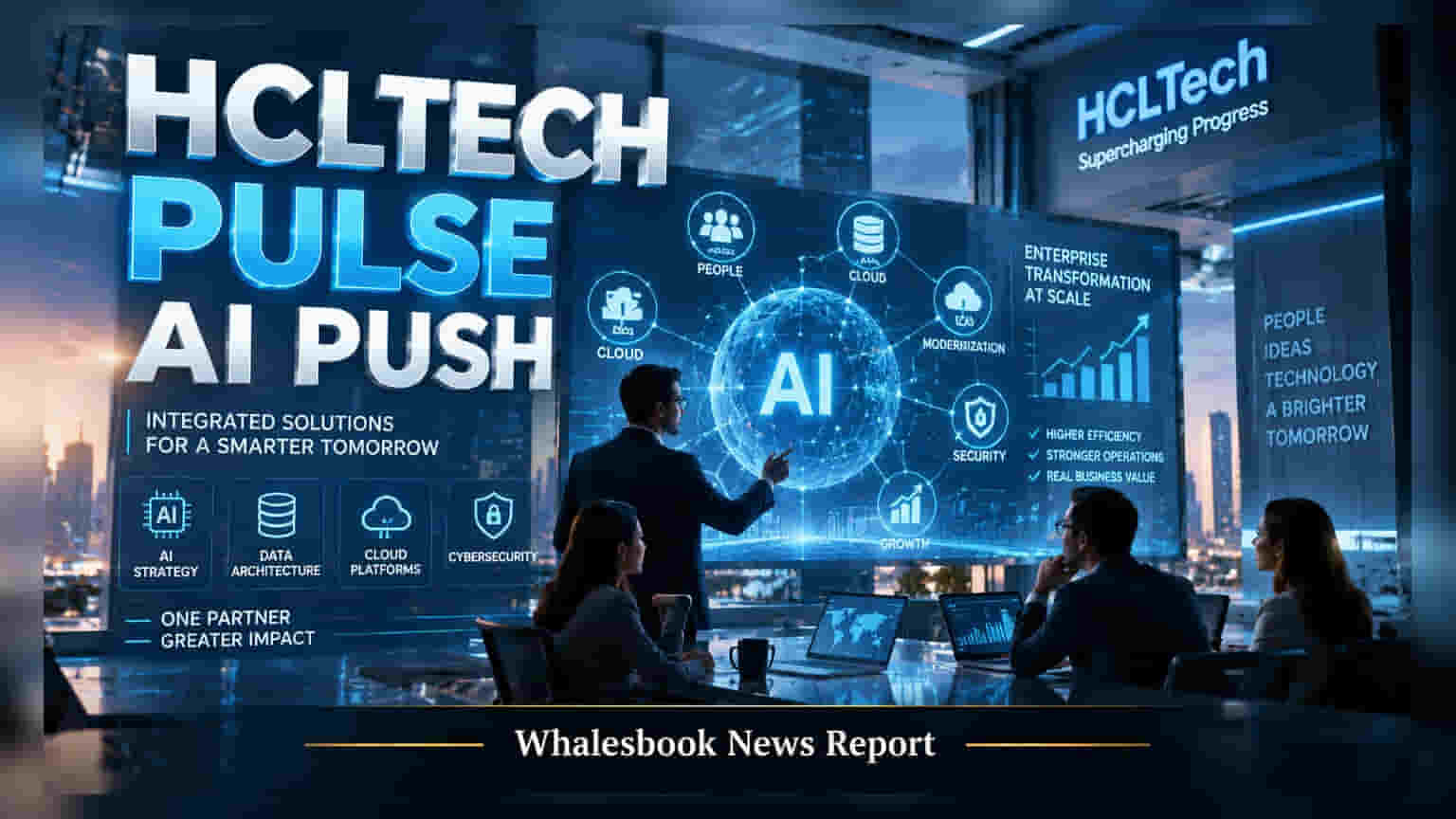 HCLTech ਦਾ ਨਵਾਂ ਦਾਅ: 'Pulse' ਯੂਨਿਟ ਨਾਲ **$400 ਬਿਲੀਅਨ** ਦੇ AI ਮਾਰਕੀਟ 'ਤੇ ਨਜ਼ਰ