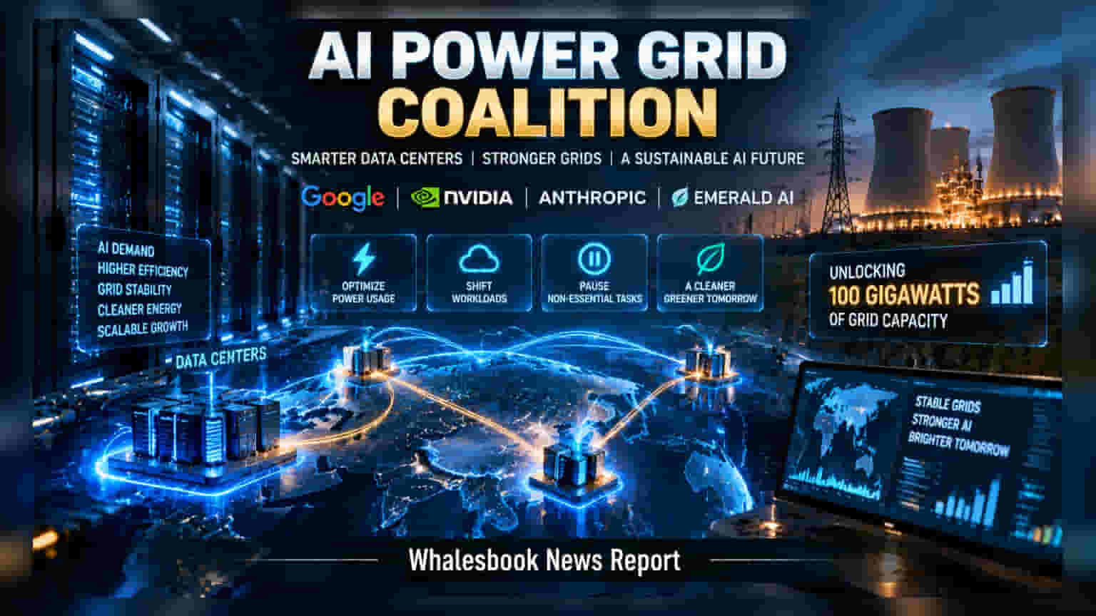 AI Power Crisis: డేటా సెంటర్ల విద్యుత్ సమస్యలకు చెక్.. 'Emerald AI'తో చేతులు కలిపిన Google, Nvidia