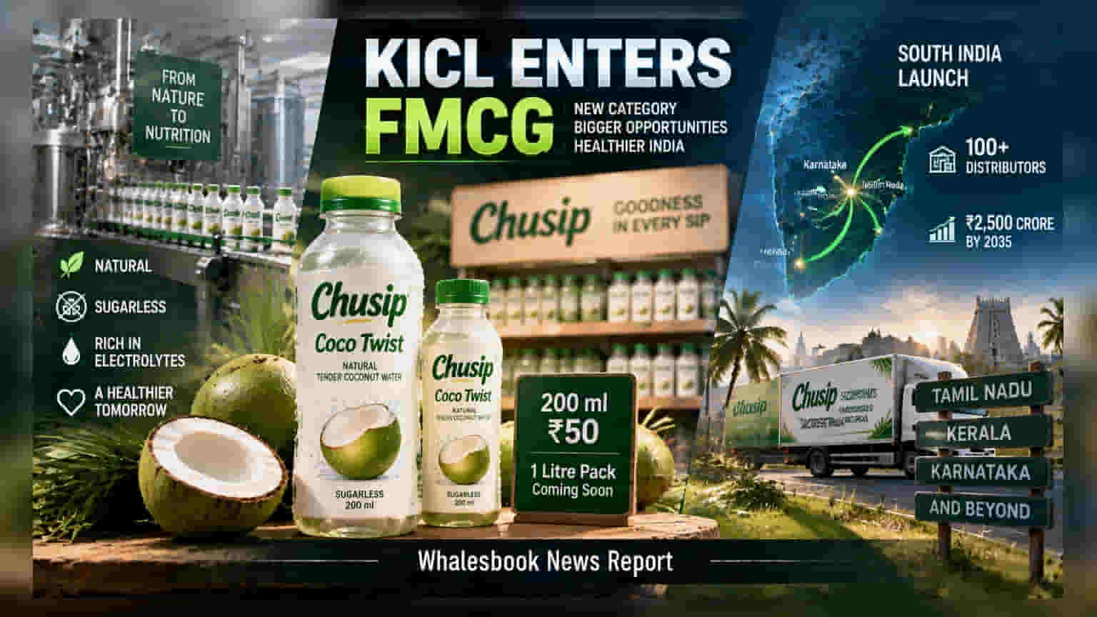 Kothari Industrial चा FMCG क्षेत्रात एन्ट्री! 'Chusip' ब्रँडसह थेट स्पर्धेत