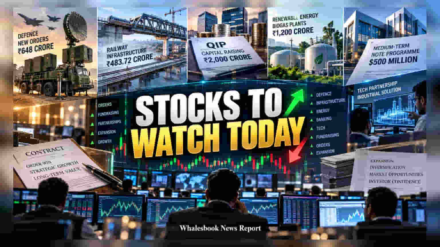 Bharat Forge QIP, BEL Orders, GPT Infra Contract: Key Moves
