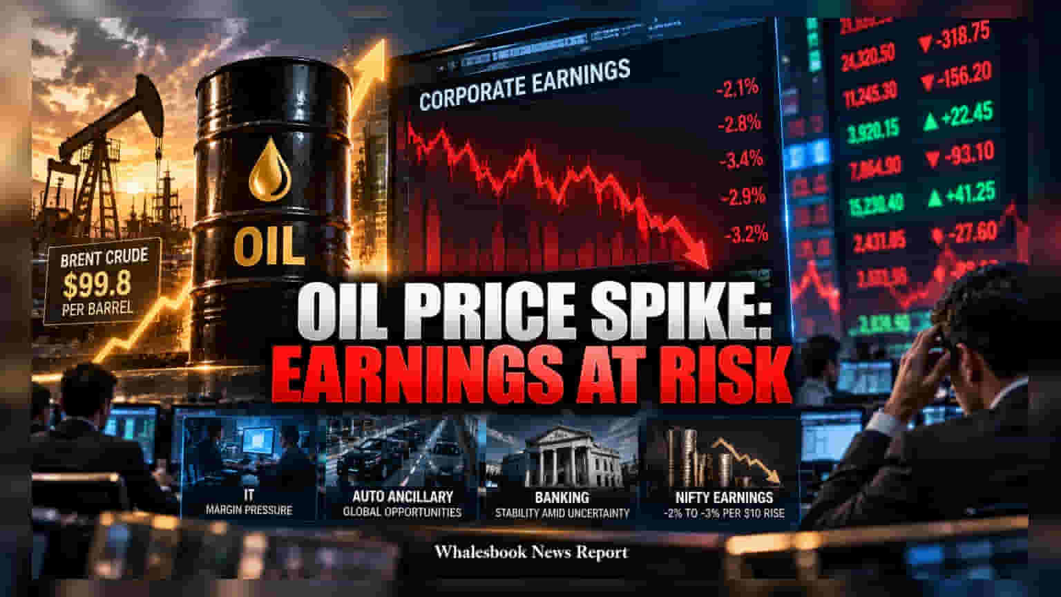 Crude Oil $100 ਦੇ ਨੇੜੇ: ਭਾਰਤੀ ਕੰਪਨੀਆਂ ਦੇ ਪ੍ਰੋਫਿਟ ਲਈ ਵੱਡਾ ਖਤਰਾ, ਰਿਕਵਰੀ 'ਚ ਹੋ ਸਕਦੀ ਹੈ ਦੇਰੀ