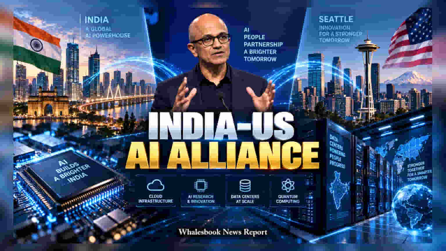 Microsoft અને Amazon નો મોટો દાવ: ભારતમાં AI અને ક્લાઉડ માટે કરશે **$65.5 અબજ**નું રોકાણ