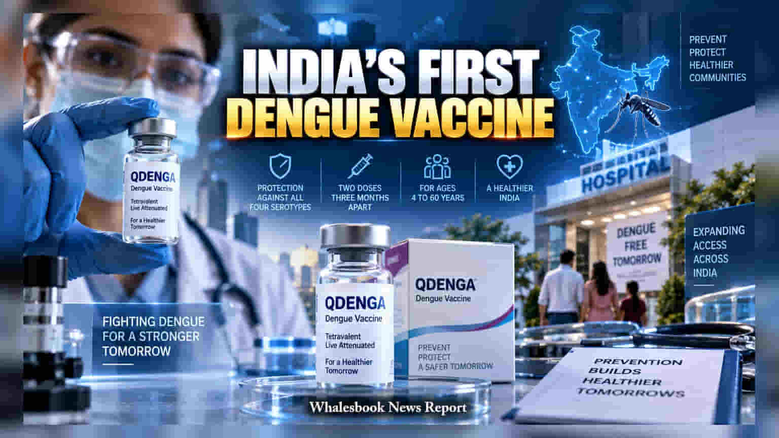 Dr. Reddy's અને Takeda વચ્ચે મોટી ભાગીદારી: ૨૦૨૭ થી ભારતમાં આવશે ડેન્ગ્યુની વેક્સિન