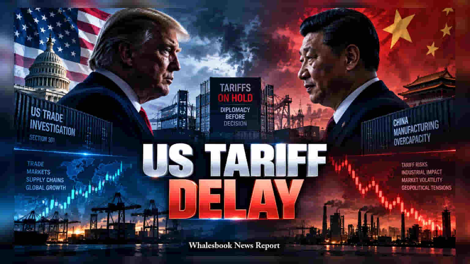 US-China Trade War: ટ્રમ્પ-શી મુલાકાત પહેલા અમેરિકાએ ચીન પરના ટેરિફનો નિર્ણય ટાળ્યો