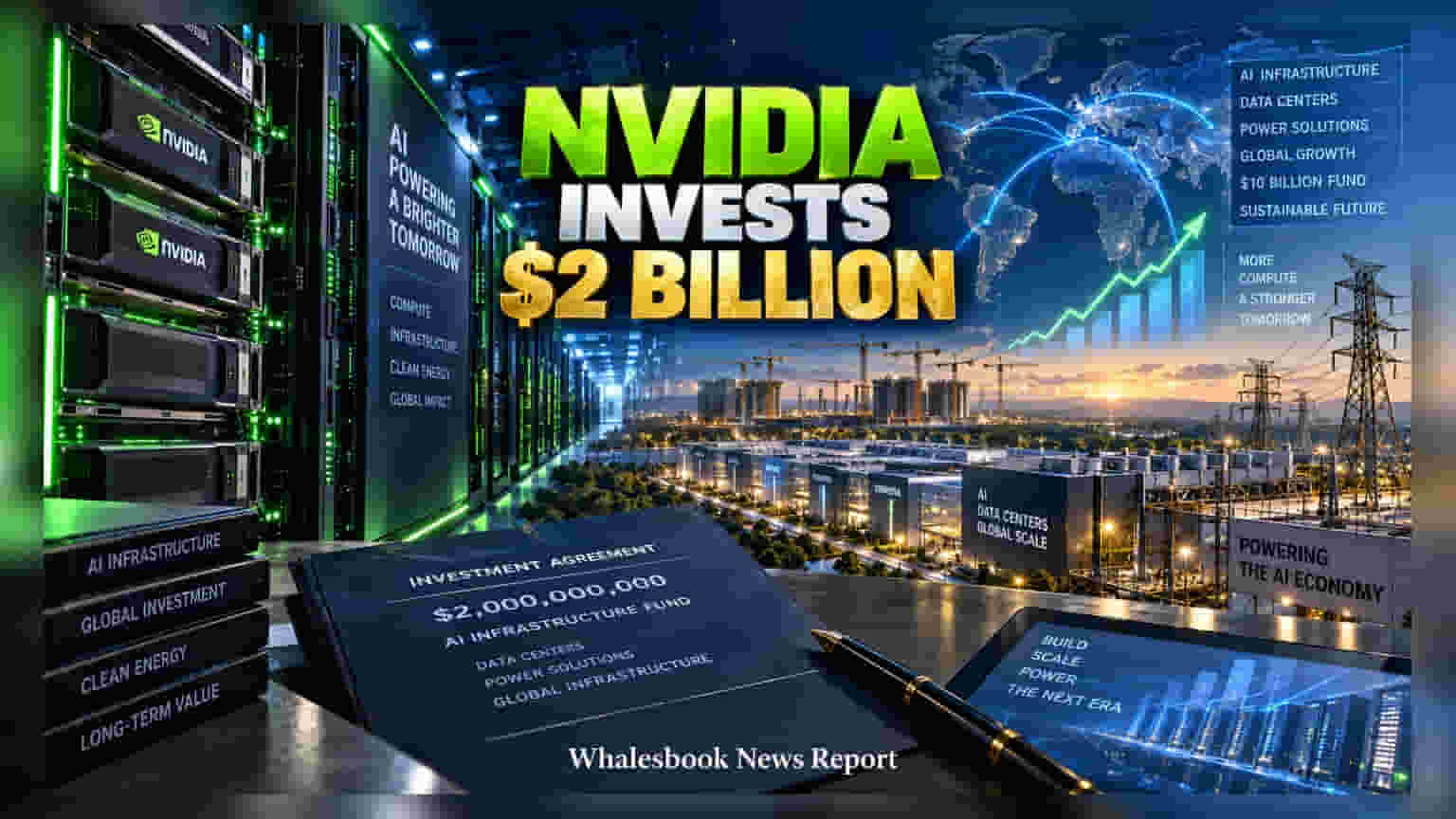 Nvidia: AI ઈન્ફ્રાસ્ટ્રક્ચર માટે મોટો દાવ, Brookfield ના ફંડમાં રોક્યા **$2 બિલિયન**