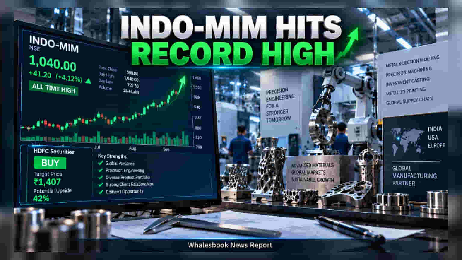 Indo-MIM Stock Hits Record High After HDFC Securities Report