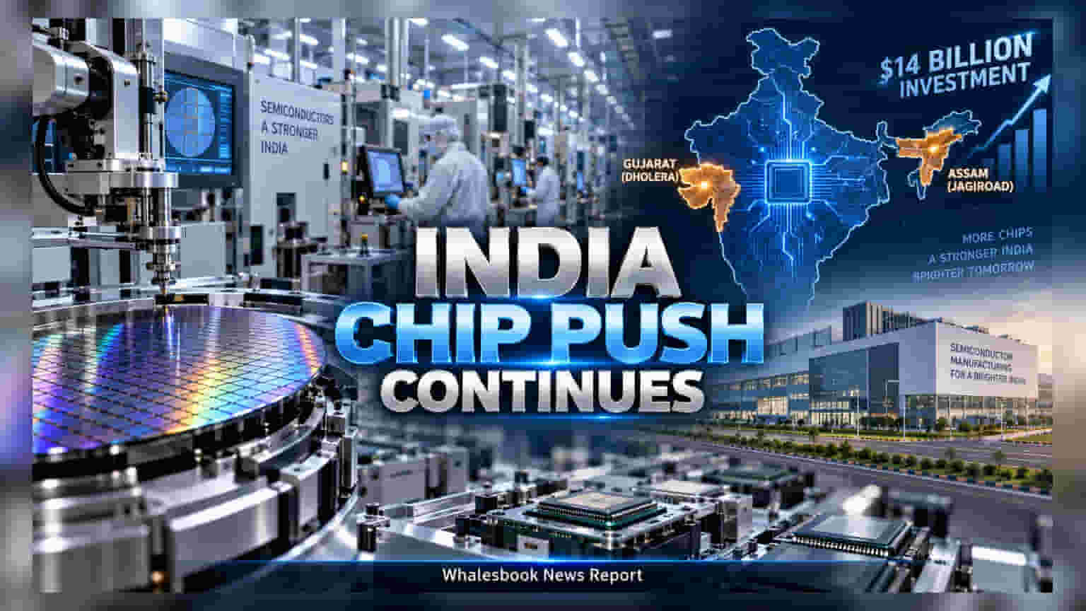 Tata Electronics: સેમિકન્ડક્ટર ક્ષેત્રે મોટો દાવ, **$14 અબજ**ના પ્રોજેક્ટ્સ પાટા પર