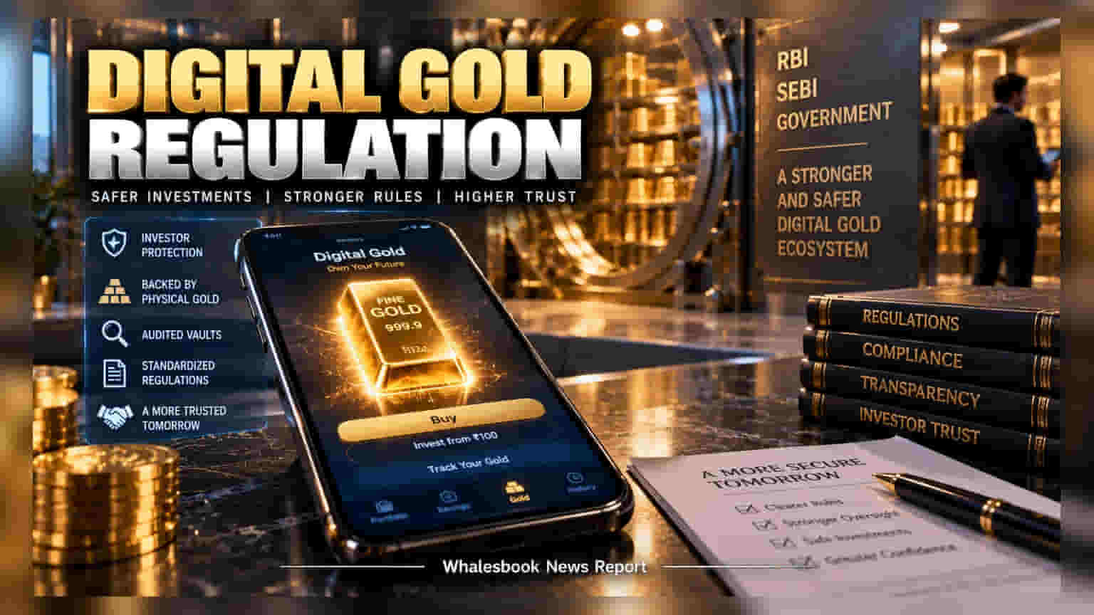 Government Moves to Regulate $3B Digital Gold Market