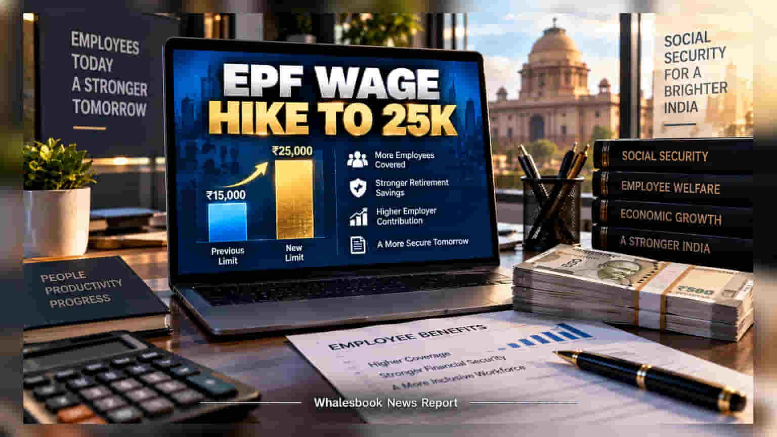 EPF Wage Ceiling Raised To ₹25,000: Employer Costs To Rise