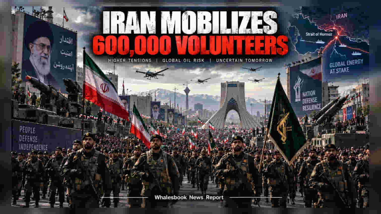 Iran-ல் போர் பதற்றம்: 6 லட்சம் தன்னார்வலர்கள் திரட்டப்பட்டதால் கச்சா எண்ணெய் சந்தையில் அதிர்வு