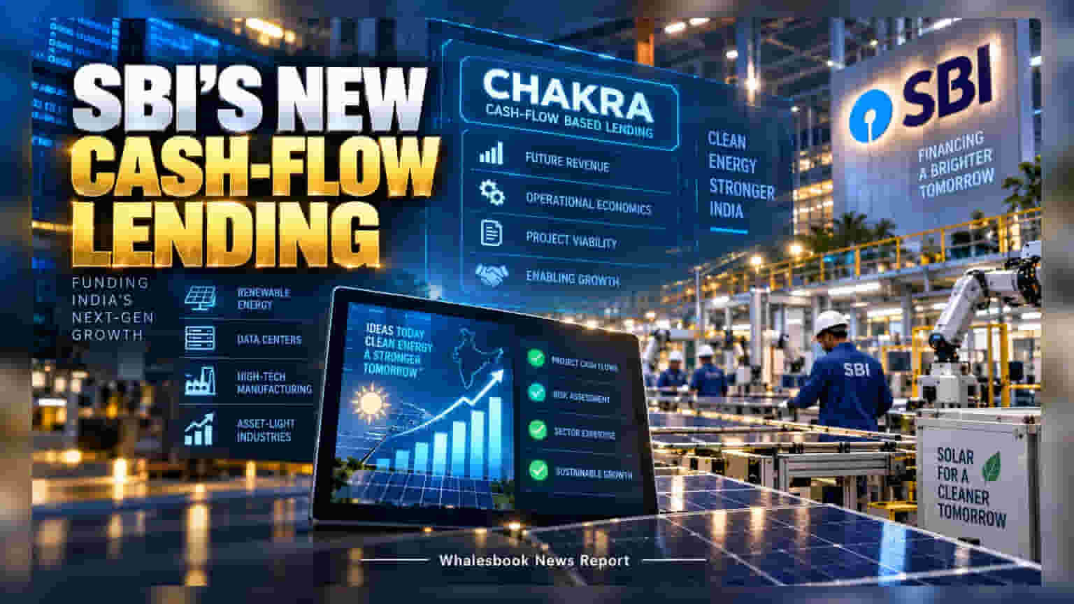 SBI Launches 'CHAKRA' Model to Fund Tech and Solar Projects