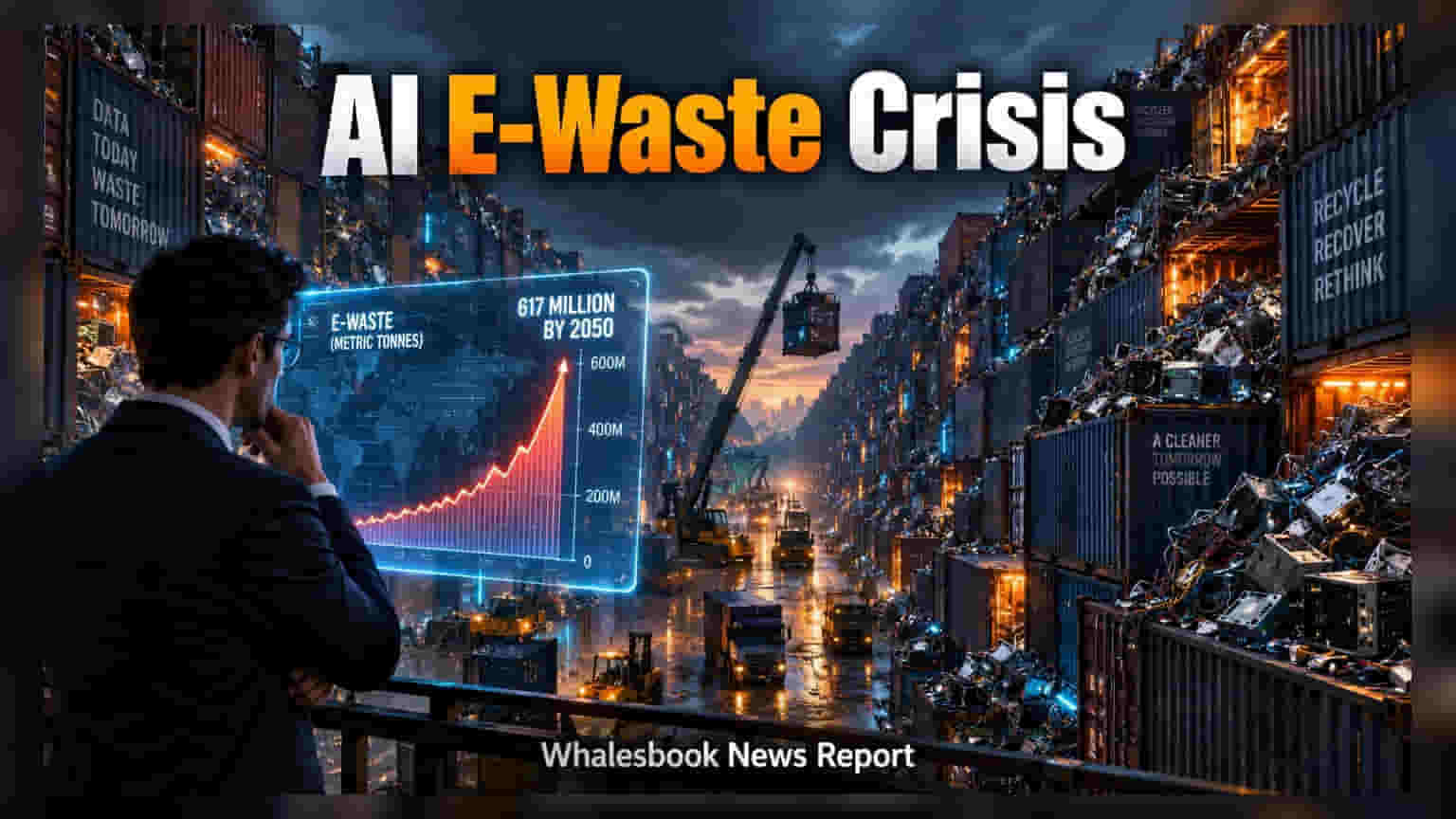 AI Hardware Expansion May Generate 617M Tonnes of E-Waste by 2050