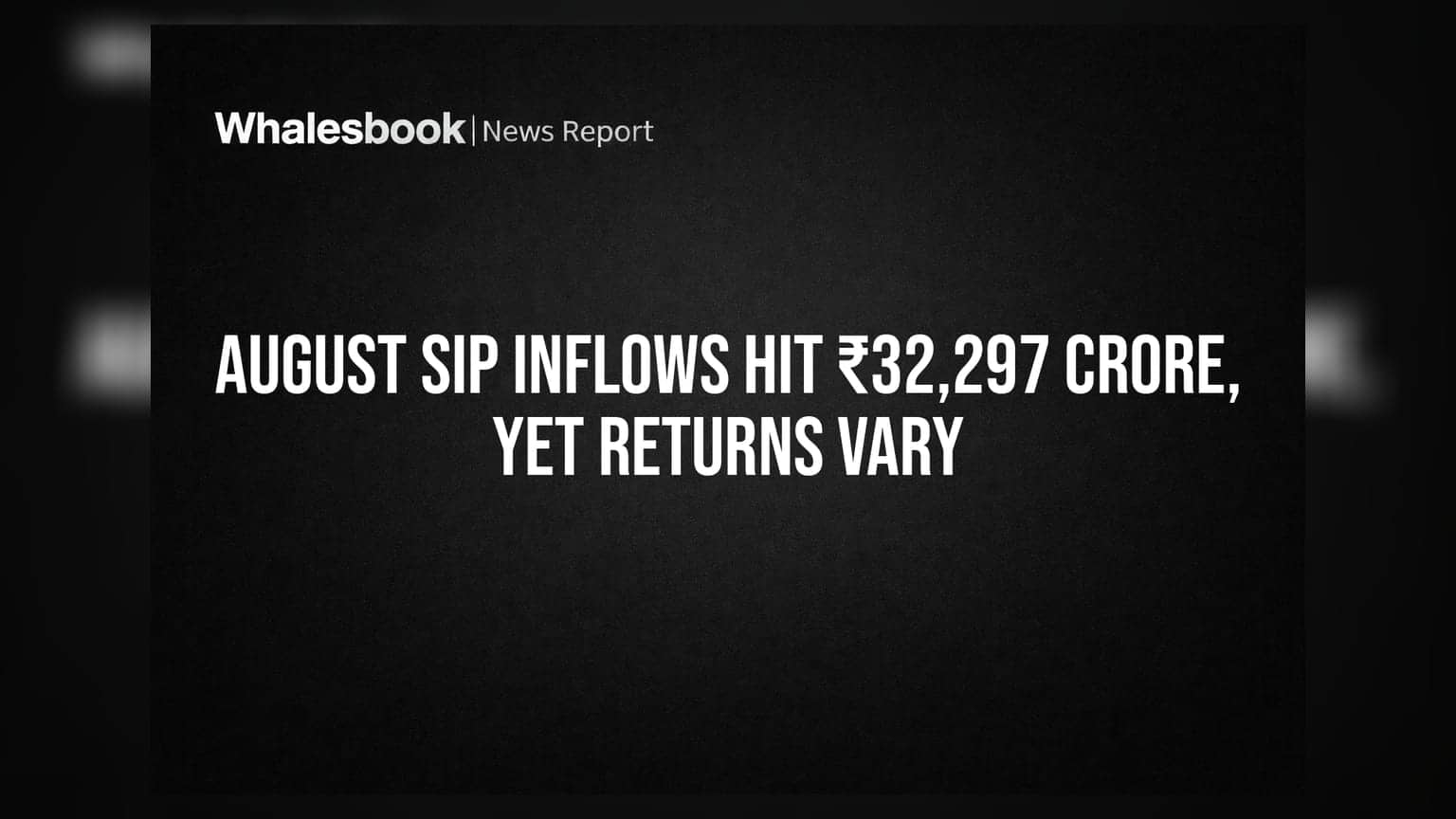 August SIP Inflows Hit ₹32,297 Crore, Yet Returns Vary