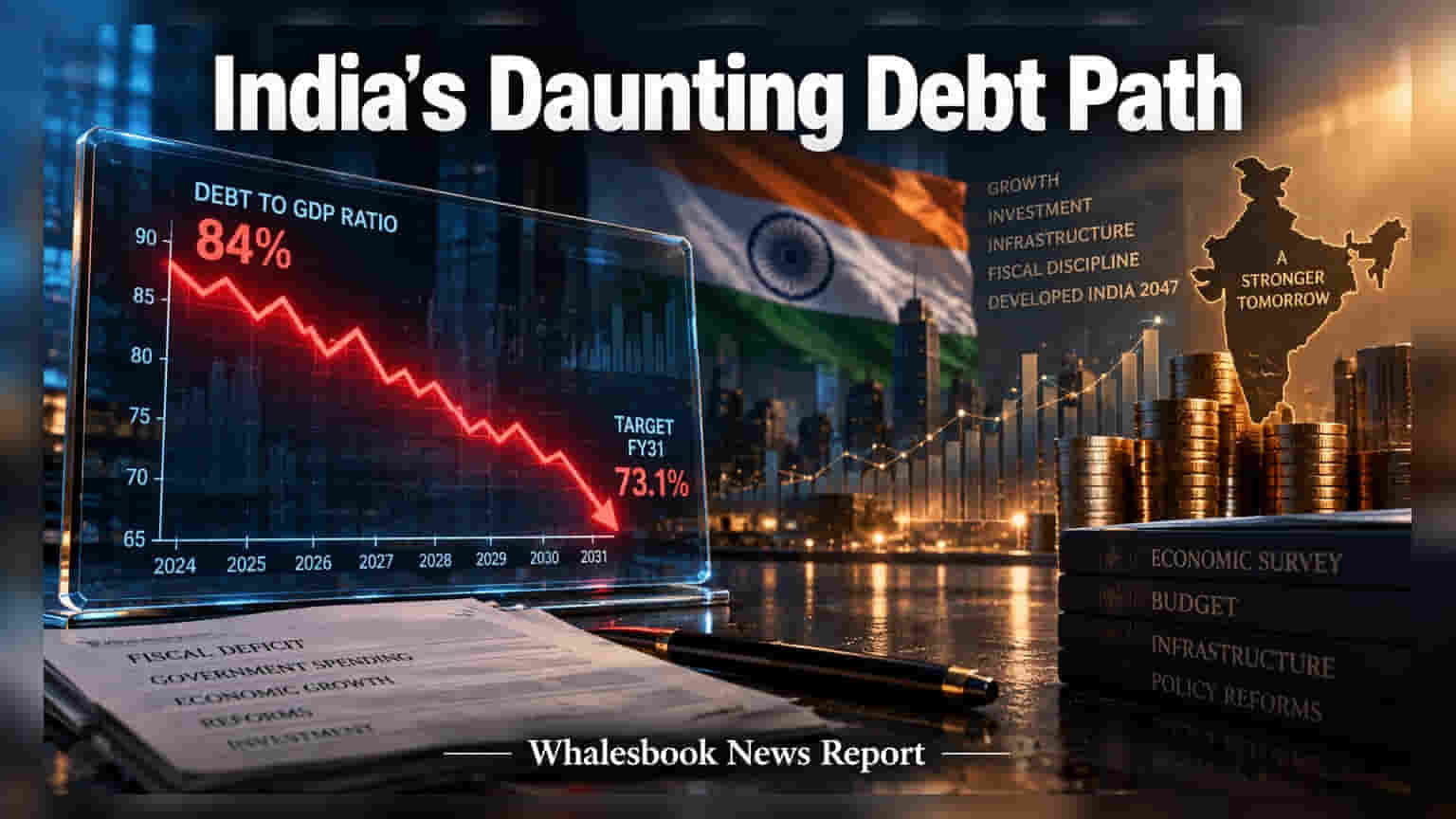 India's Path to 73.1% Debt Target by FY31 Faces Risks: N K Singh