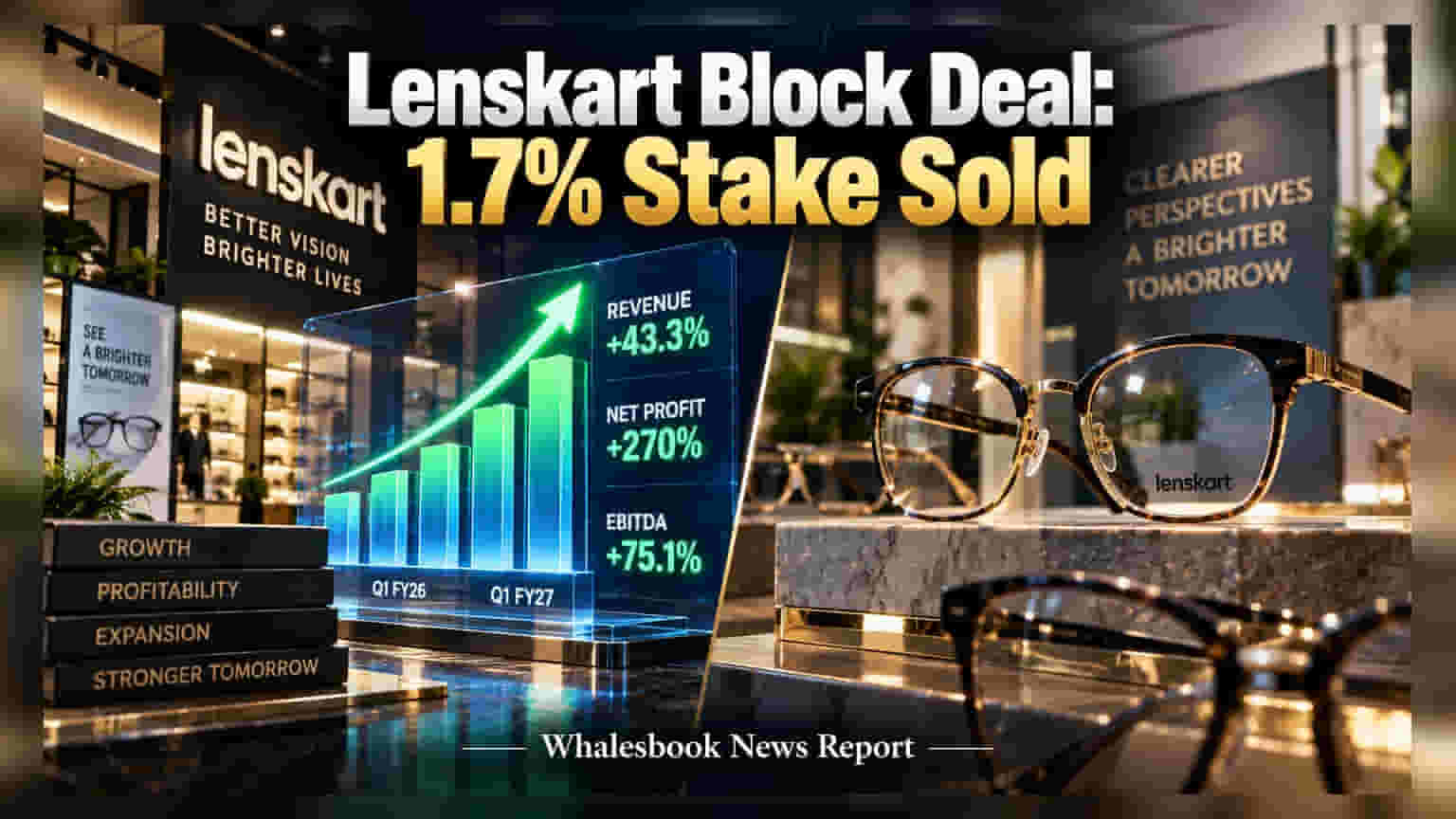 Platinum Jasmine Selling 1.7% Stake in Lenskart at Rs 2,047 Cr