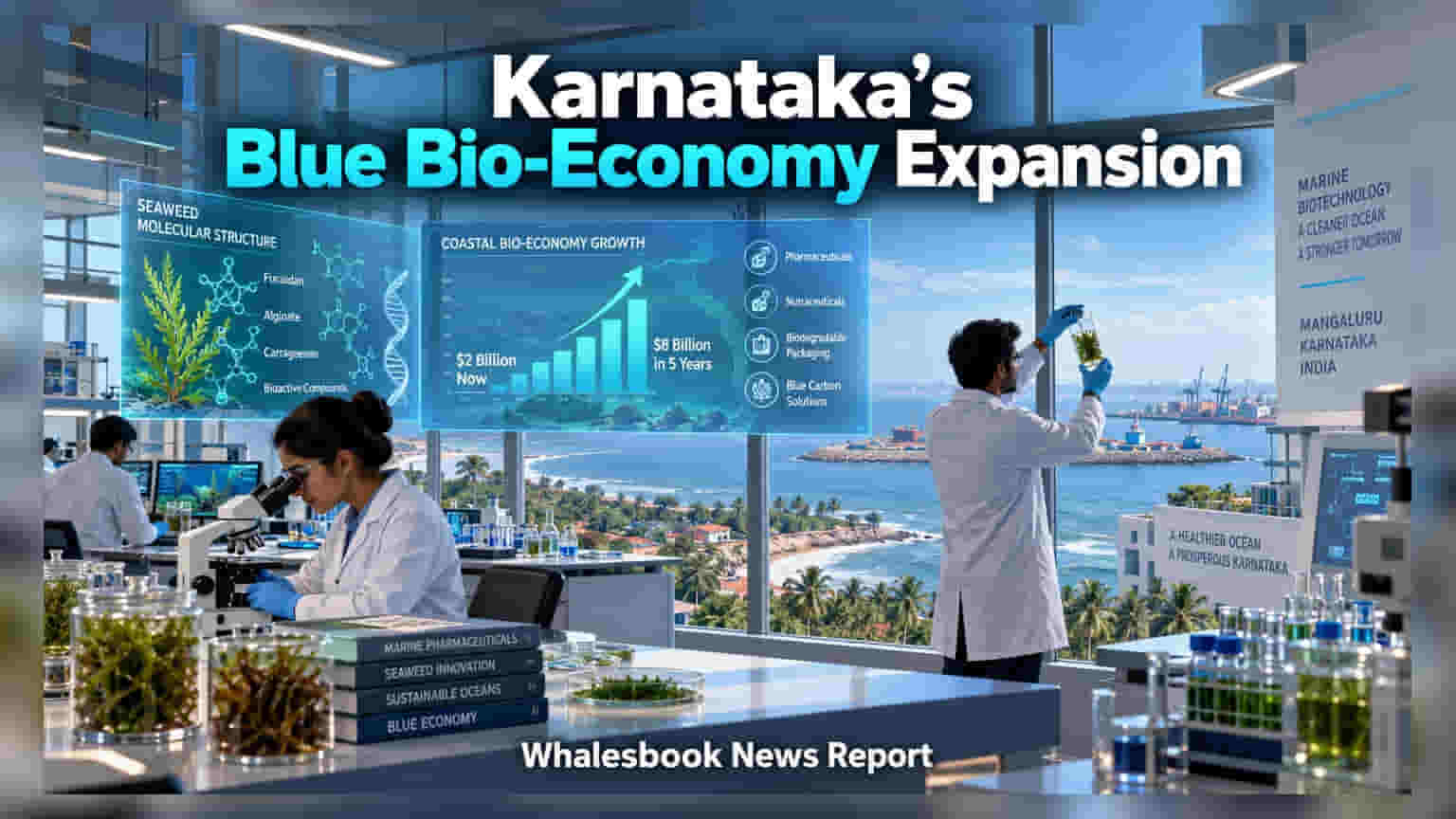Karnataka Marine Bio-Tech Policy: ਕਰਨਾਟਕ ਦਾ ਨਵਾਂ ਪਲਾਨ, ਬਲੂ ਇਕਾਨਮੀ ਨੂੰ **$8 ਅਰਬ** ਤੱਕ ਪਹੁੰਚਾਉਣ ਦੀ ਤਿਆਰੀ