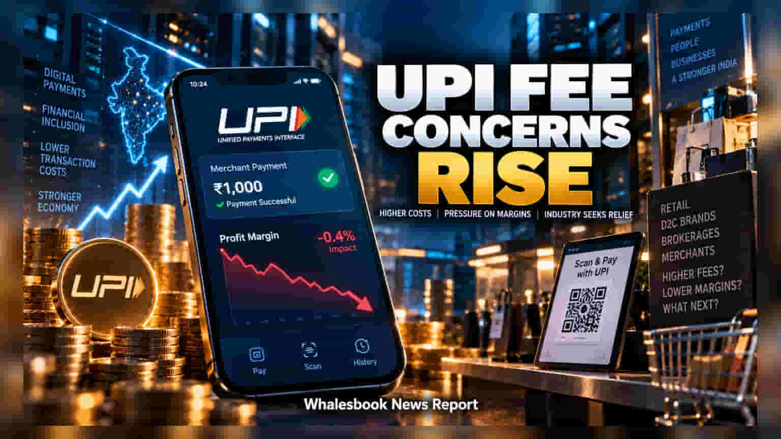 D2C Firms, Brokers Oppose Potential UPI Merchant Fees