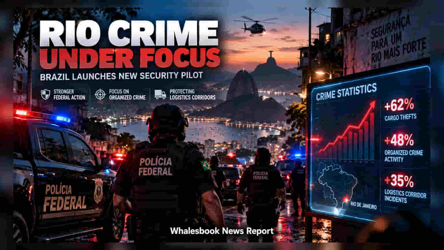 Brazil Launches Rio Security Pilot to Combat Organized Crime