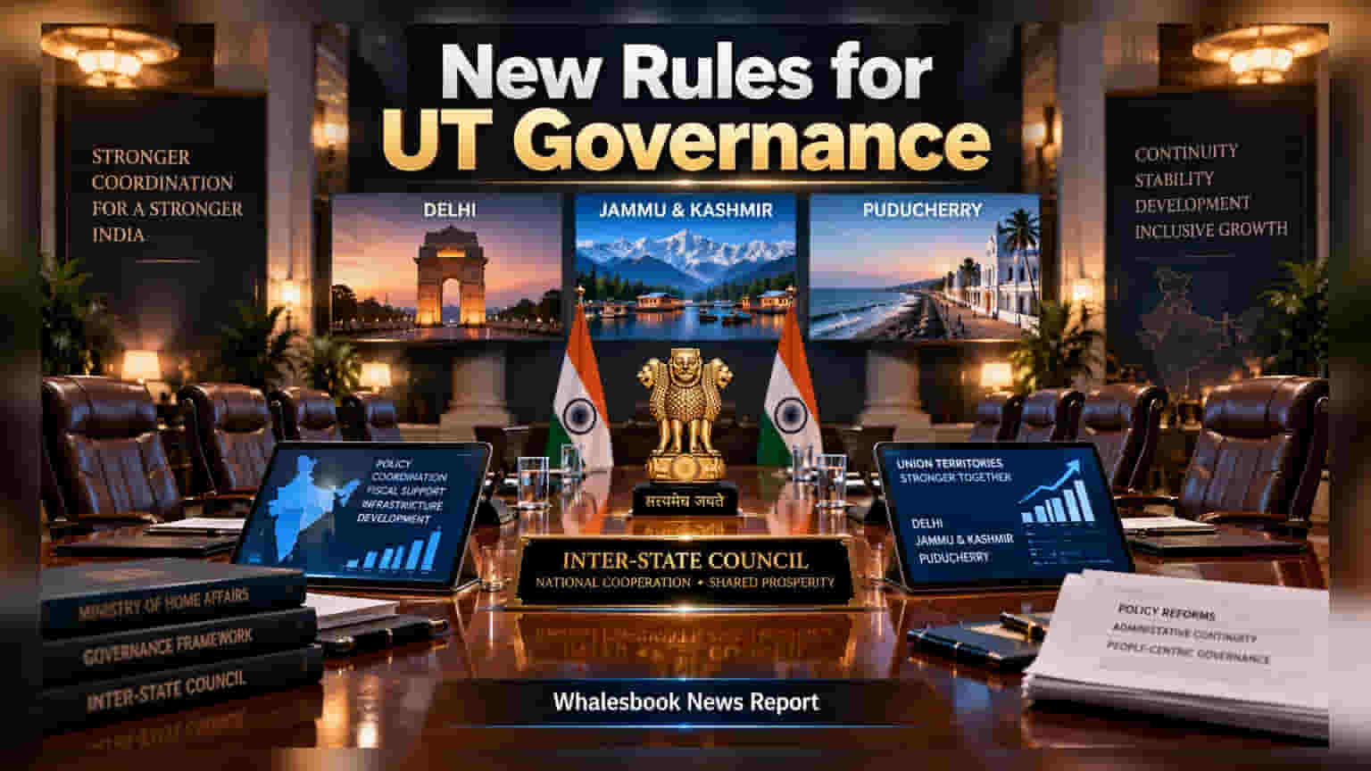 MHA Updates Inter-State Council Rules for Union Territories