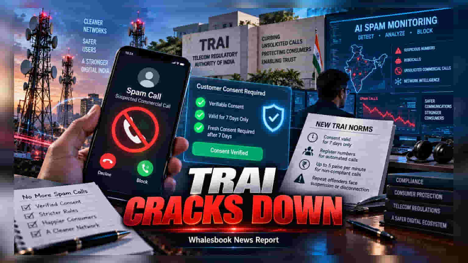 TRAI Tightens Spam Call Rules: New Consent Mandate Explained