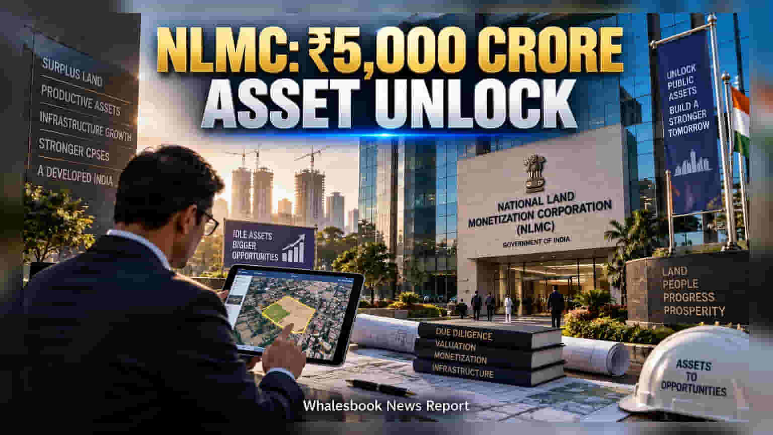 NLMC Clears ₹5,000 Crore Land Monetization Plan for CPSEs