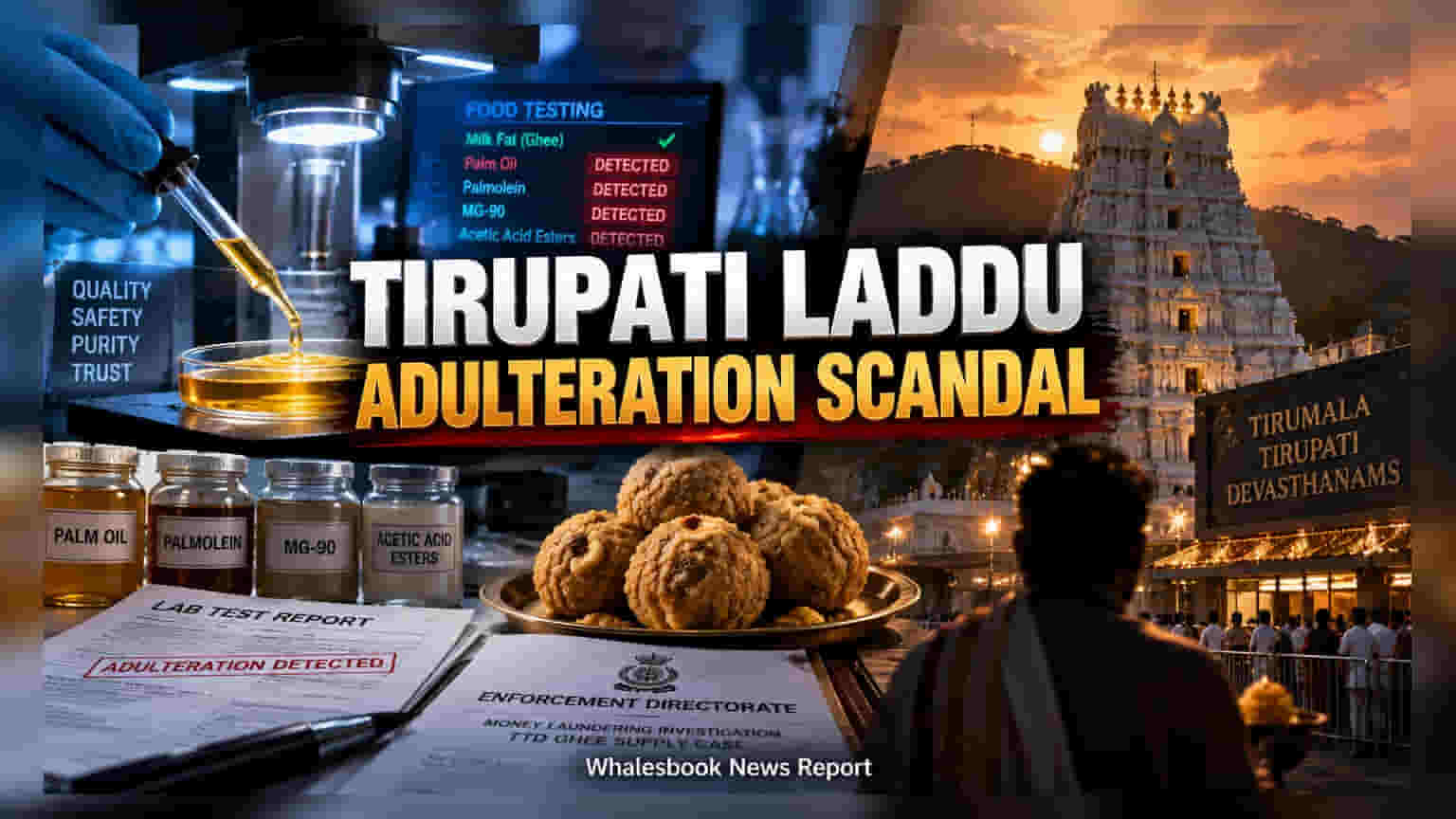 ED Arrests Sukriti Foods Promoter in ₹230 Cr TTD Ghee Case