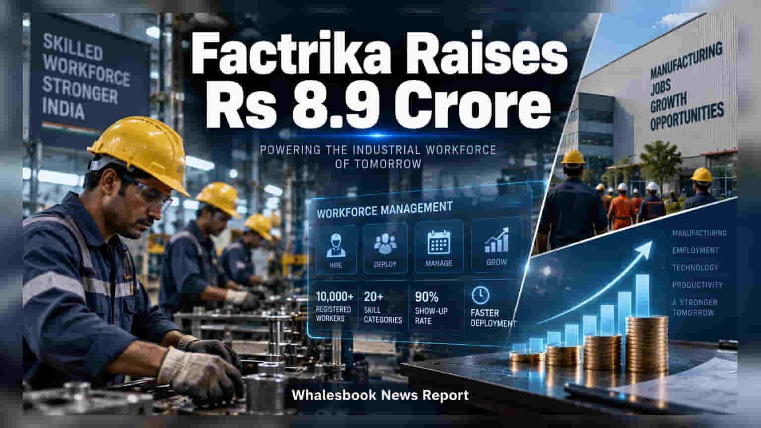 Info Edge ਦਾ ਵੱਡਾ ਦਾਅ: Factrika 'ਚ ਲਾਏ **₹8.9 ਕਰੋੜ**, ਬਲੂ-ਕਾਲਰ ਮਾਰਕੀਟ 'ਤੇ ਨਜ਼ਰ