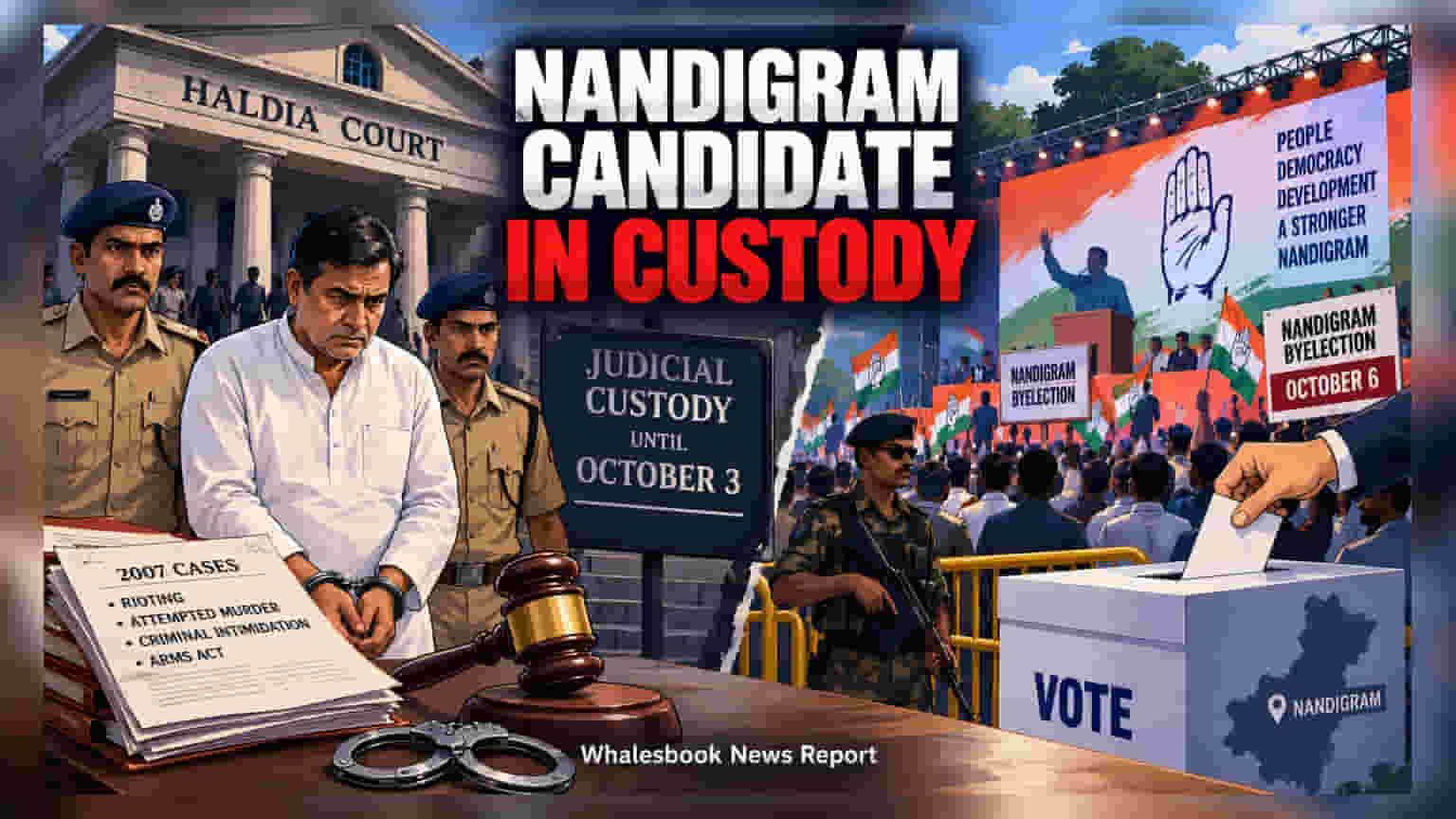 Nandigram Bypoll: Congress Candidate Milan Pradhan Remanded Till Oct 3