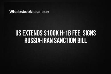 US Extends $100k H-1B Fee, Signs Russia-Iran Sanction Bill