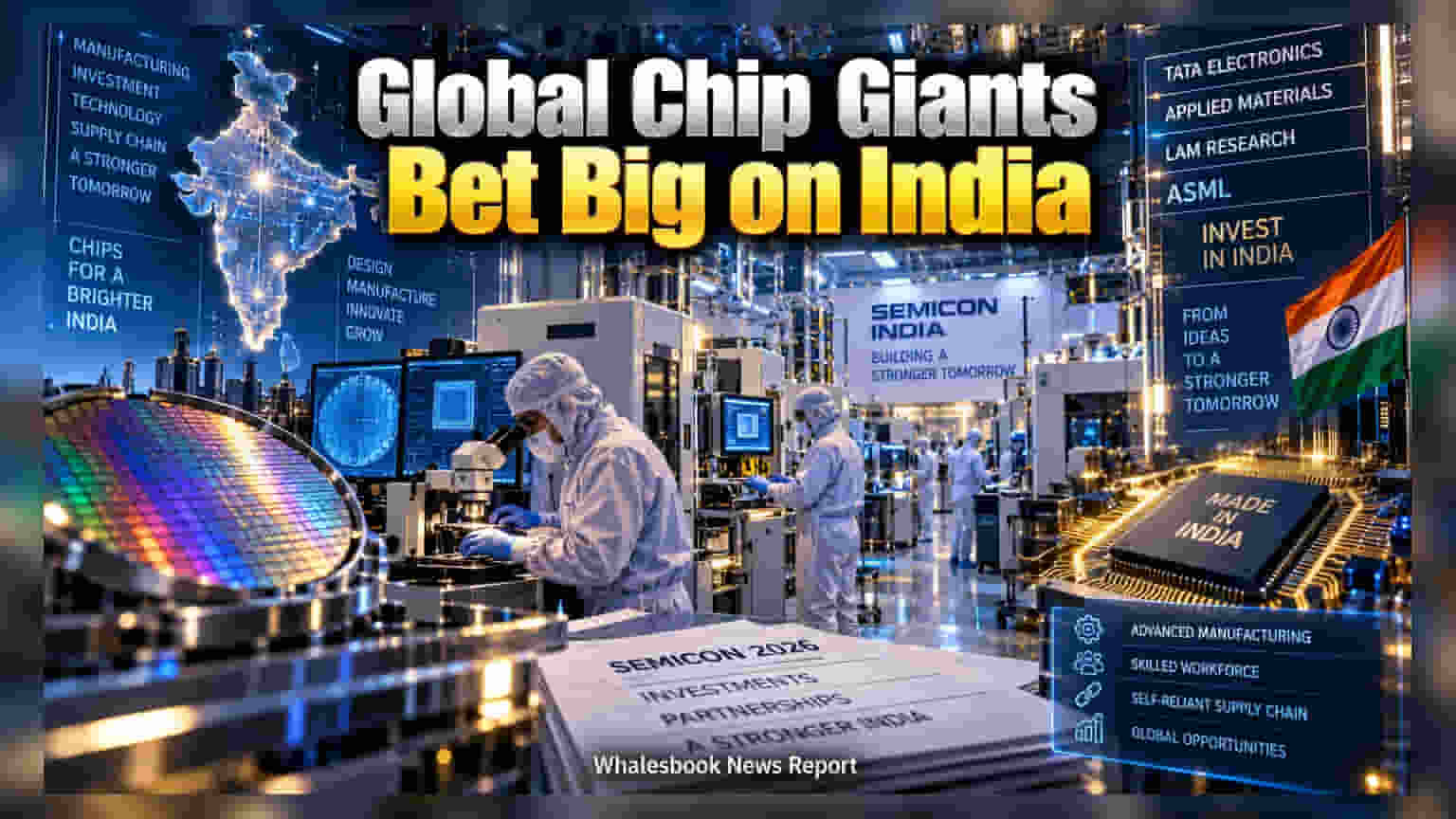 Semicon India 2026: Global Tech Giants Commit Billions to Chip Hubs