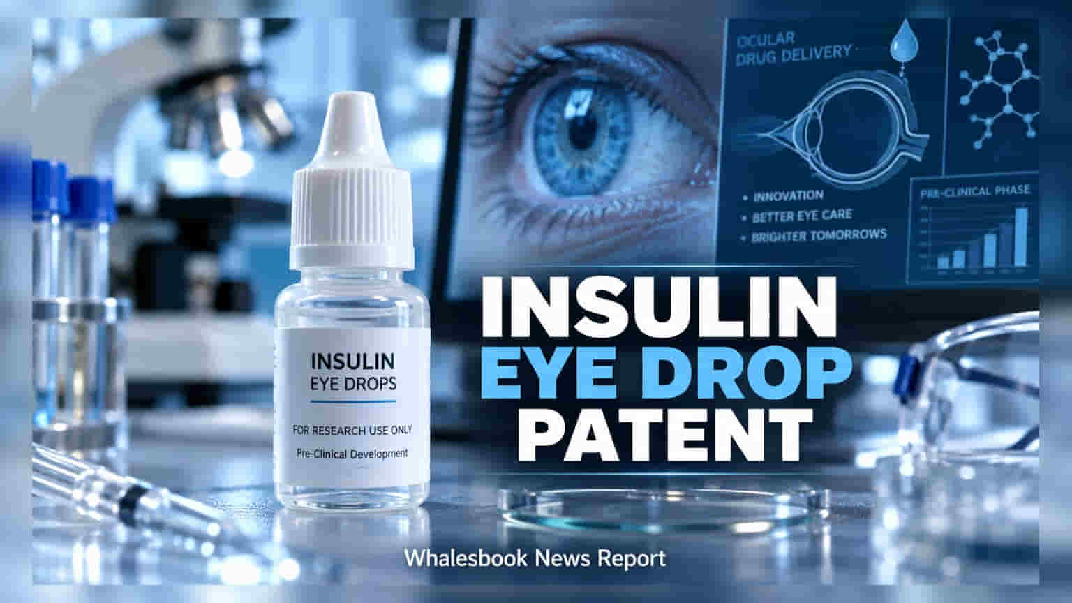 ENTOD Pharmaceuticals Patents Topical Insulin Eye Drops