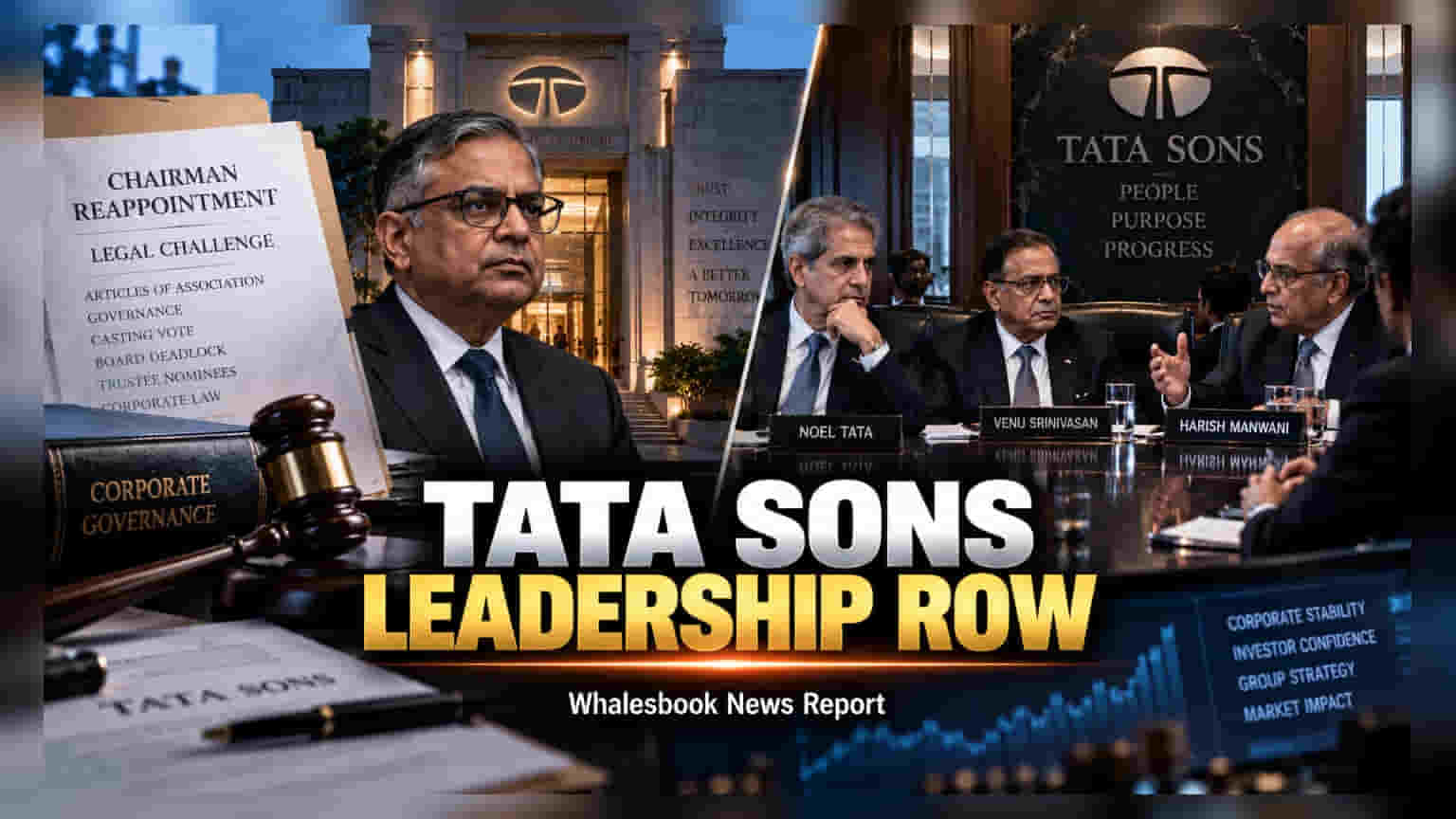 Tata Sons Governance Dispute: ચેરમેન N. Chandrasekaran ની નિમણૂક પર કાનૂની જંગ!