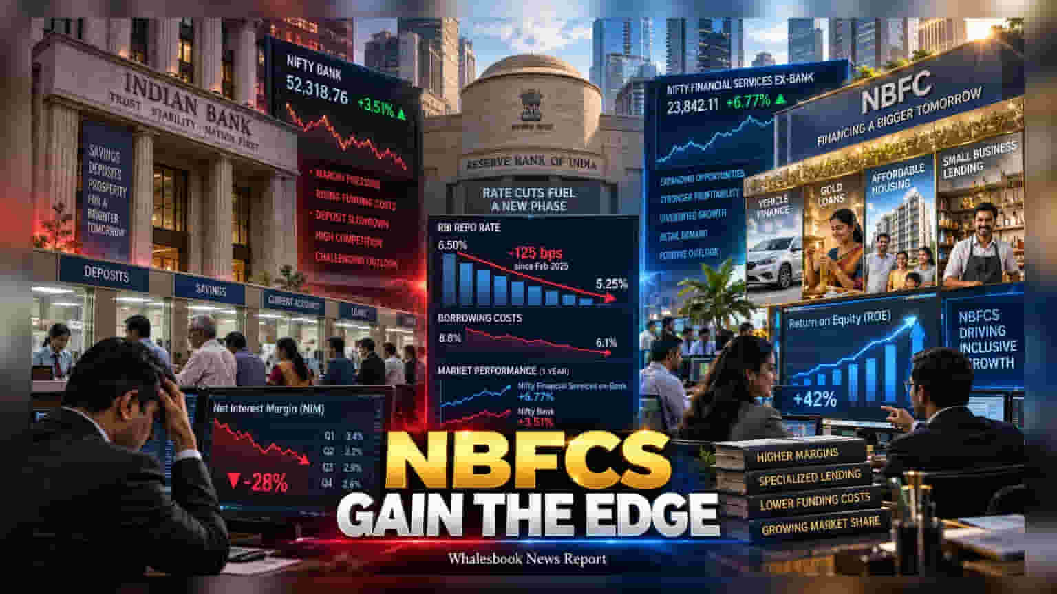 NBFCs ਬਨਾਮ Banks: ਨਿਵੇਸ਼ਕਾਂ ਦੀ ਪਹਿਲੀ ਪਸੰਦ ਕਿਉਂ ਬਣੀਆਂ NBFCs?