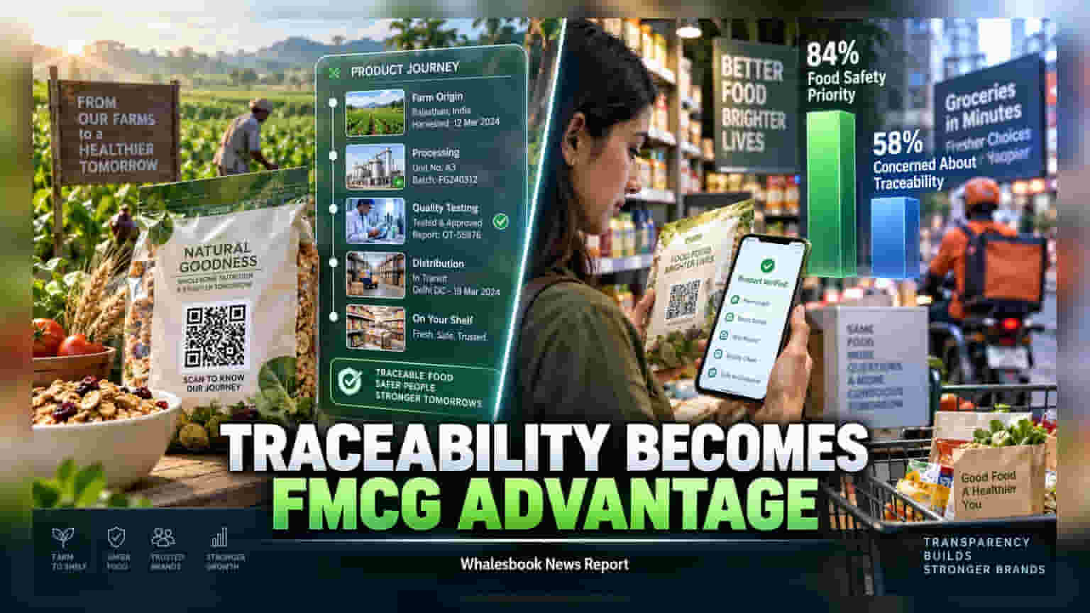 FMCG Firms Use Food Traceability to Drive Premium Growth