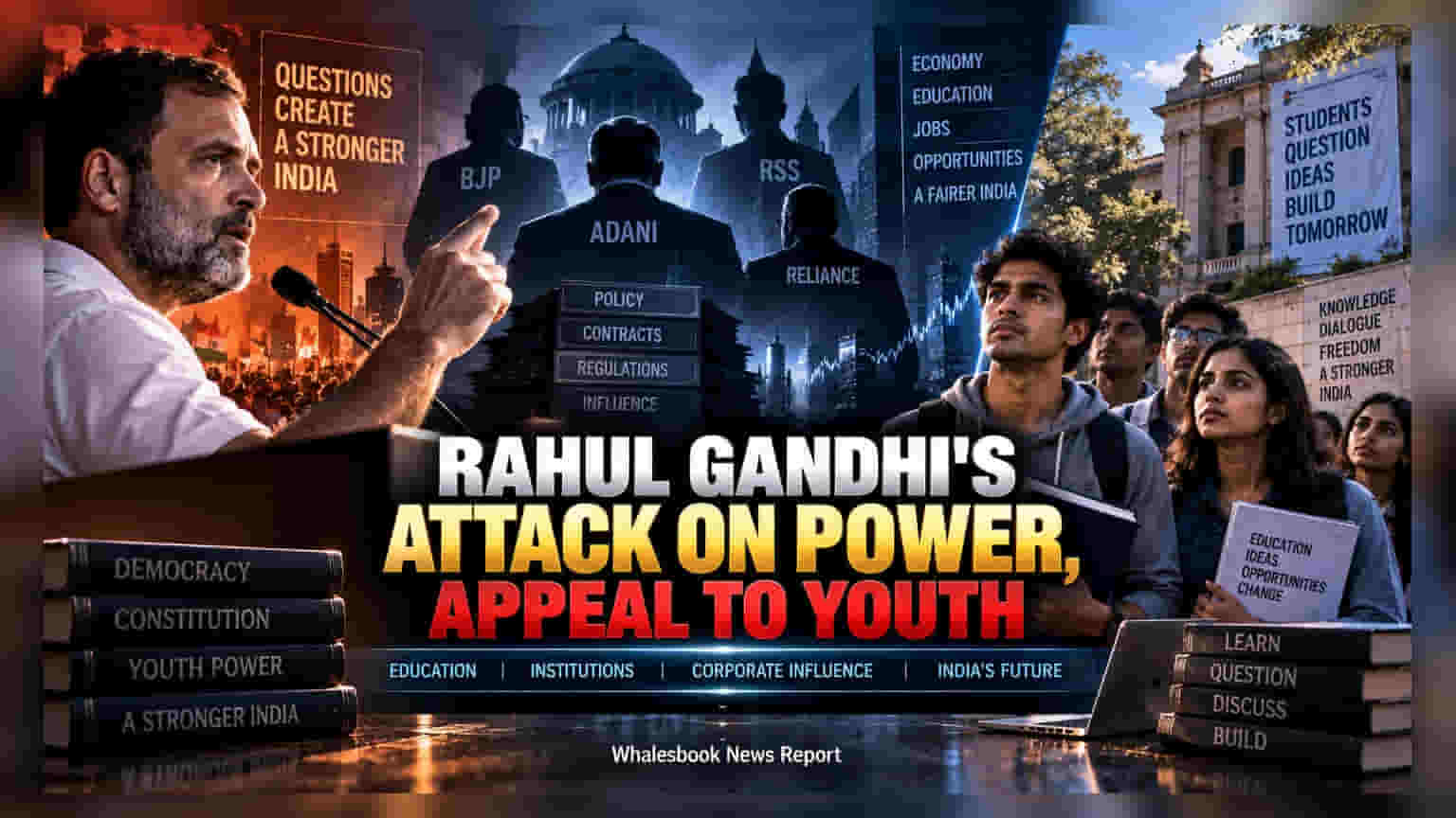 Rahul Gandhi Raises Allegations Against Corporate Influence