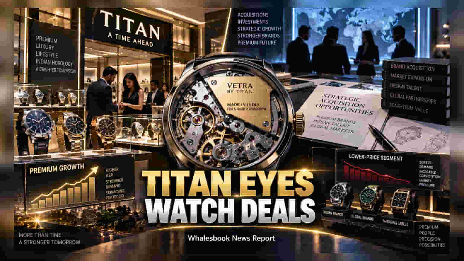 Titan નો નવો પ્લાન: પ્રીમિયમ ઘડિયાળોના માર્કેટ પર કબજો કરવા કંપની કરશે નવા એક્વિઝિશન
