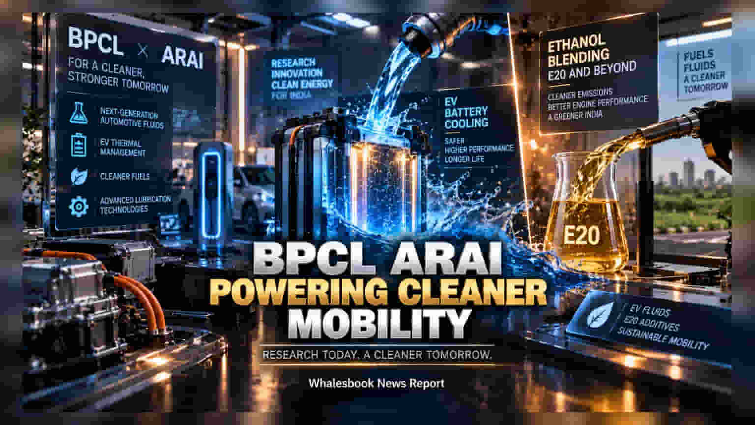 BPCL, ARAI Partner For EV Cooling And Ethanol Fuel Tech