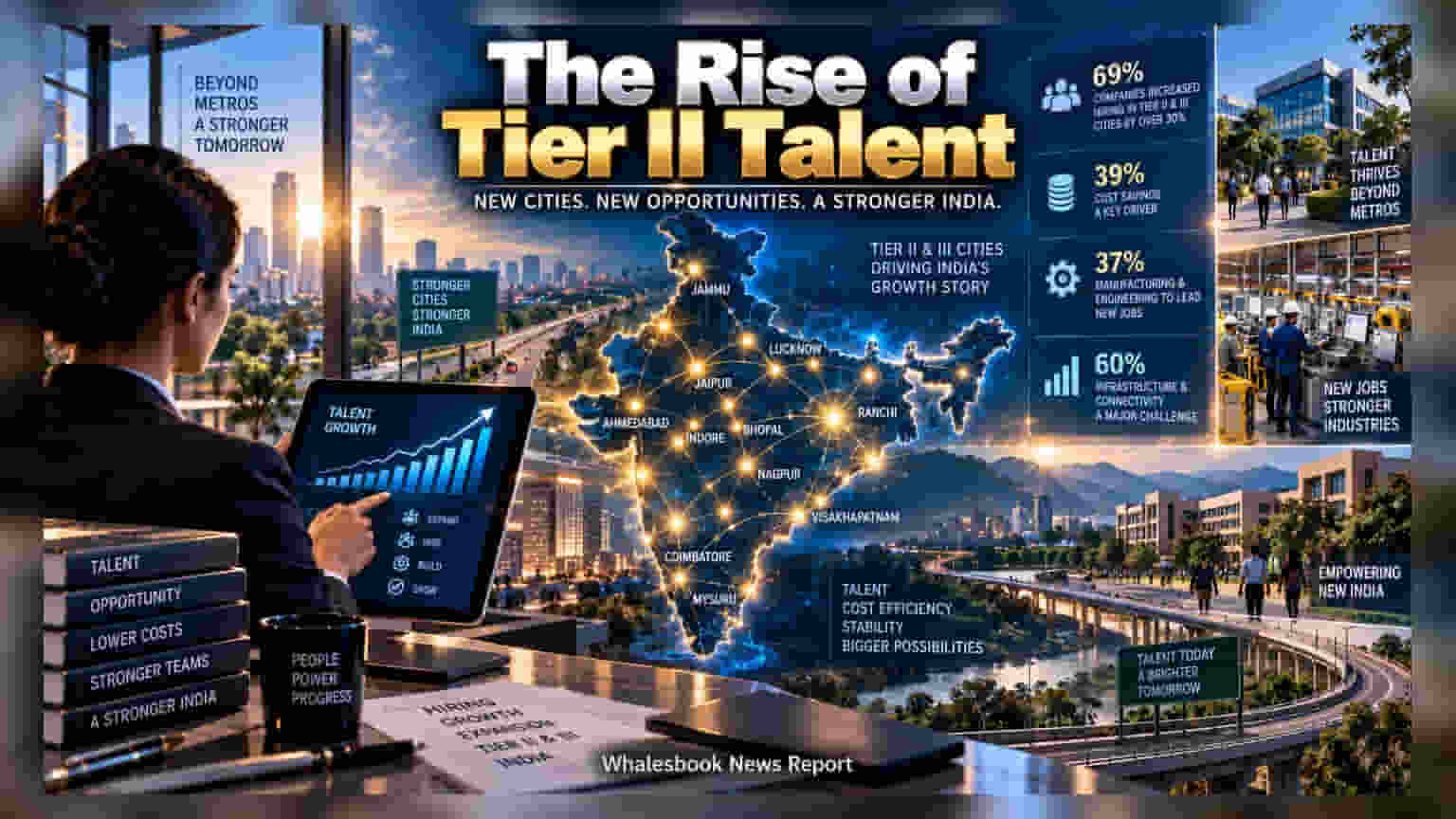 Indian Firms Shift Hiring To Tier II, III Cities To Cut Costs