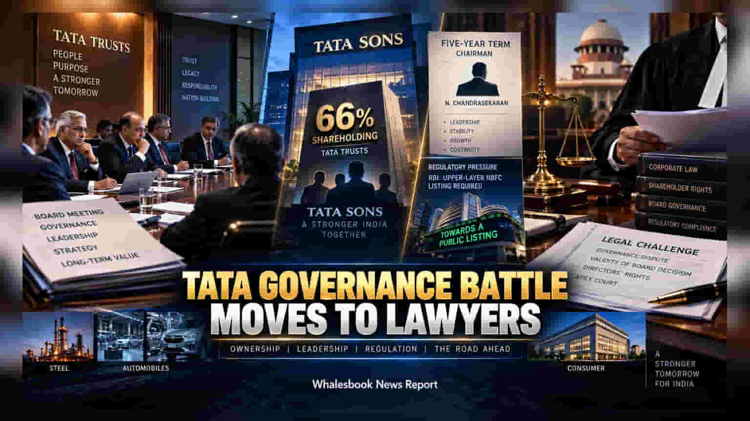 Tata Trusts Engages Singhvi Amid Tata Sons Governance Dispute