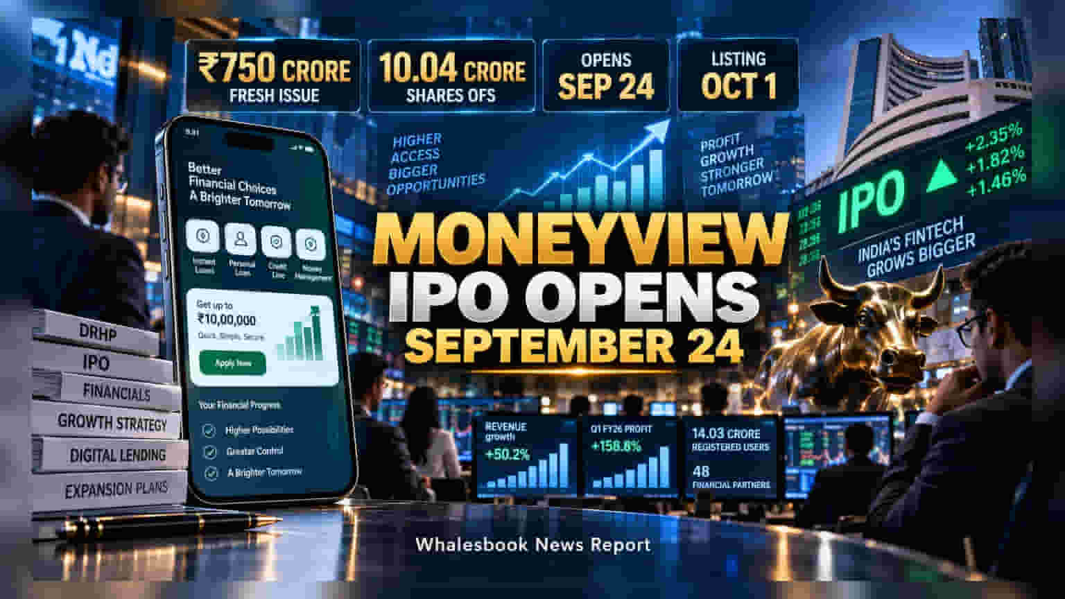 Moneyview IPO: సెప్టెంబర్ 24 నుంచి సబ్స్క్రిప్షన్.. ₹750 కోట్ల ఫ్రెష్ ఇష్యూతో మార్కెట్లోకి!
