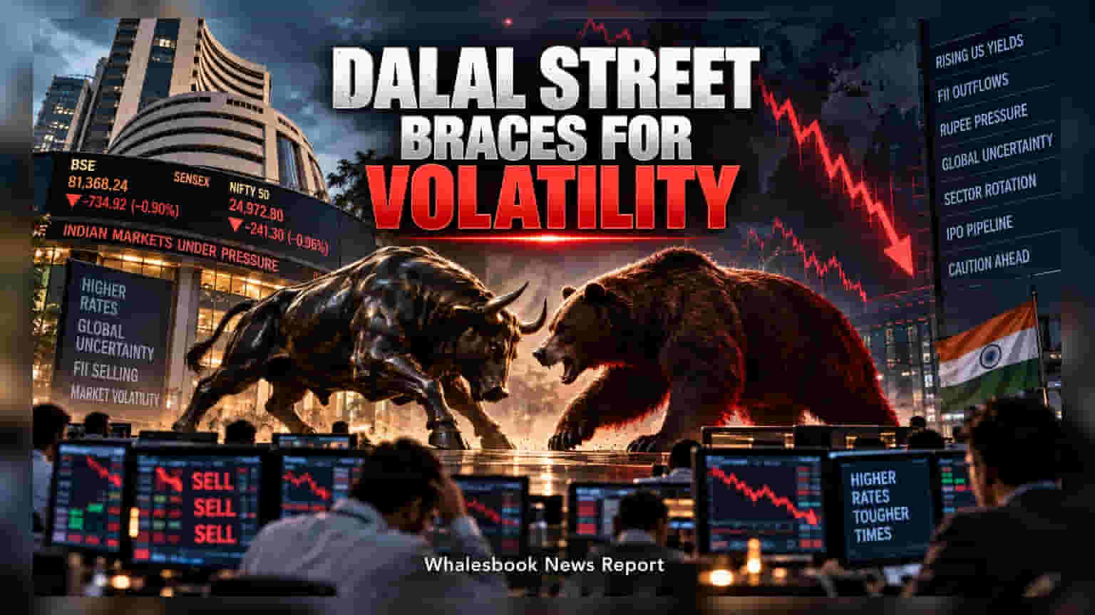 Indian Markets: ભારતીય શેરબજારમાં સતત 6ઠ્ઠા સપ્તાહે કડાકો, ગ્લોબલ પરિબળોએ વધારી ચિંતા