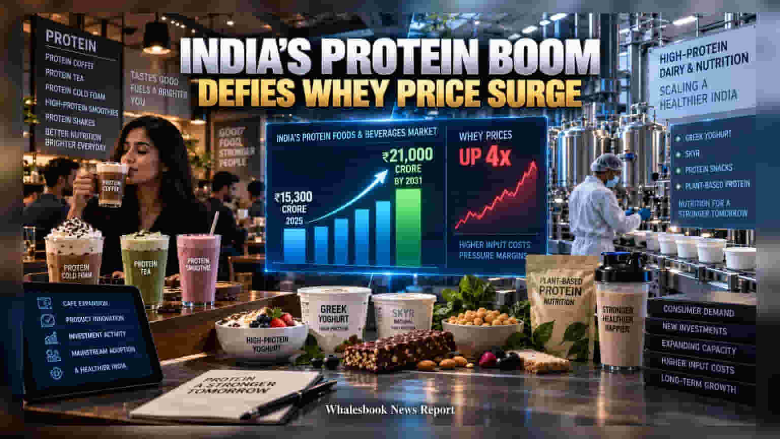 India Protein Market Expands Despite 4x Whey Price Surge