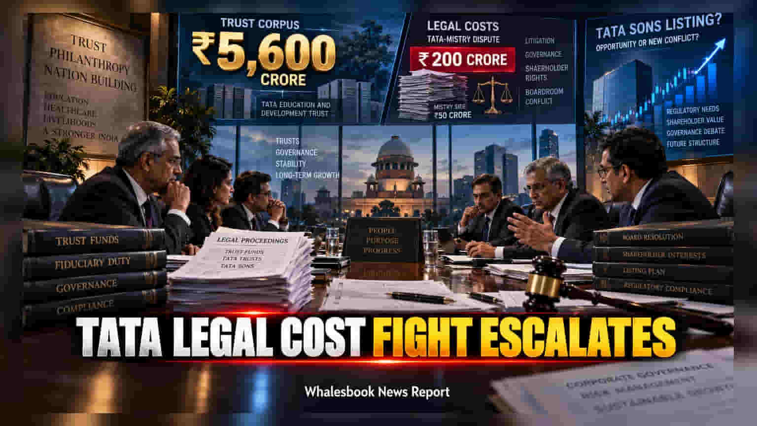 Tata Trusts: कानूनी लड़ाई में ट्रस्ट के फंड के इस्तेमाल पर उठा सवाल, मेहली मिस्त्री ने जताया विरोध