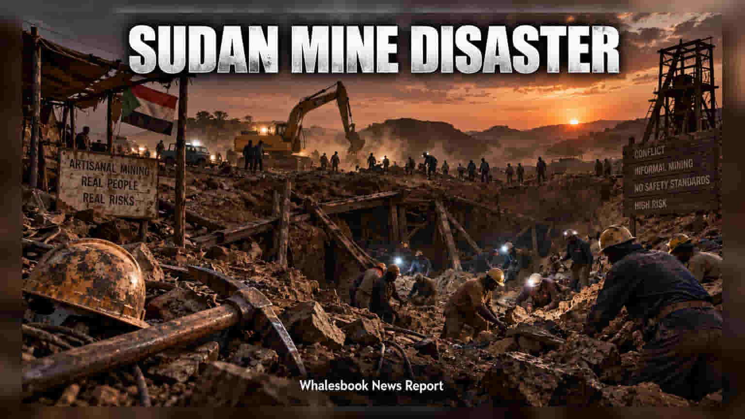 Sudan Gold Mine Collapse Kills 11 Amid Sector Instability