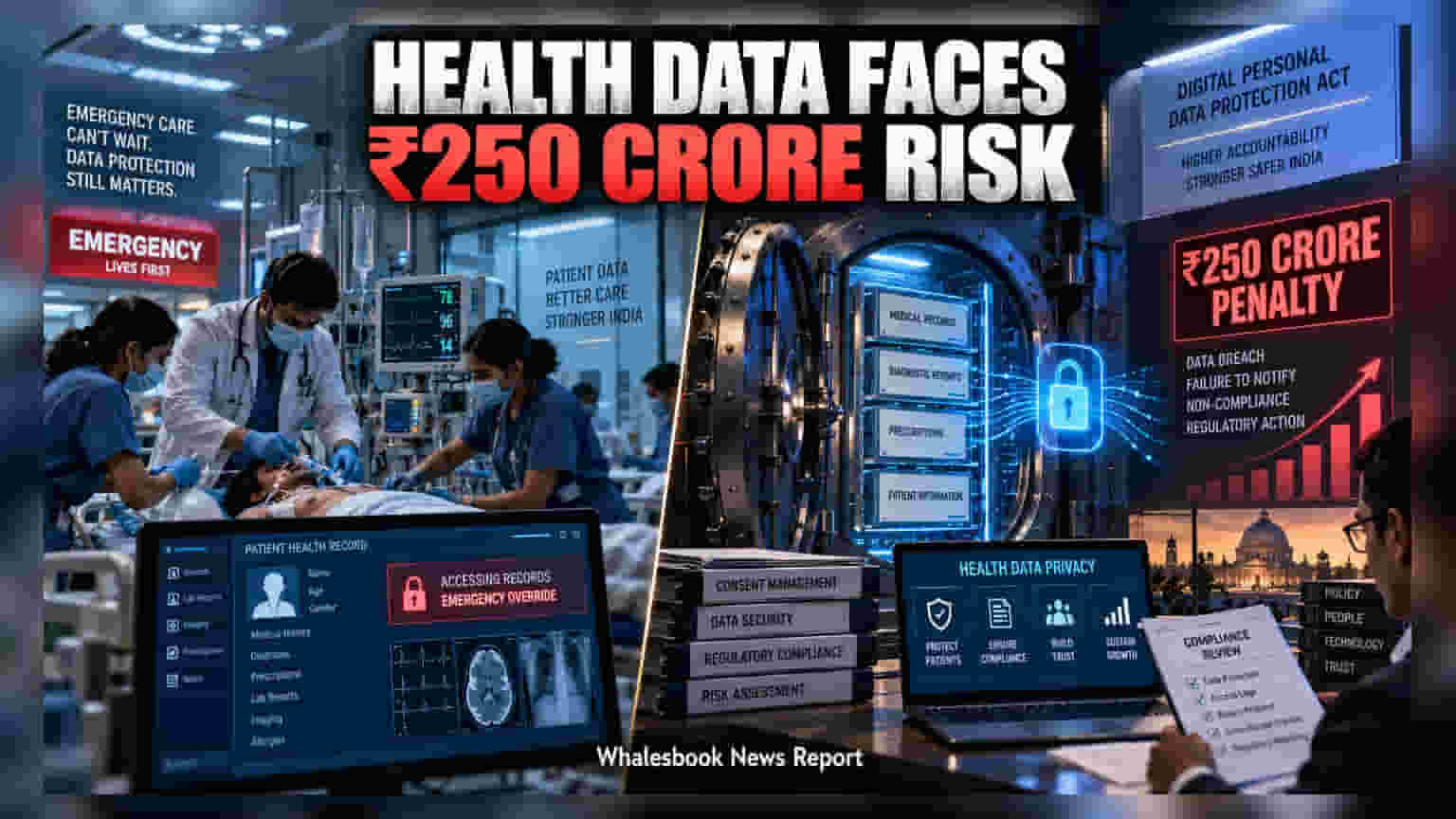 New DPDP Rules: Indian Healthcare Faces ₹250 Crore Penalty Risk