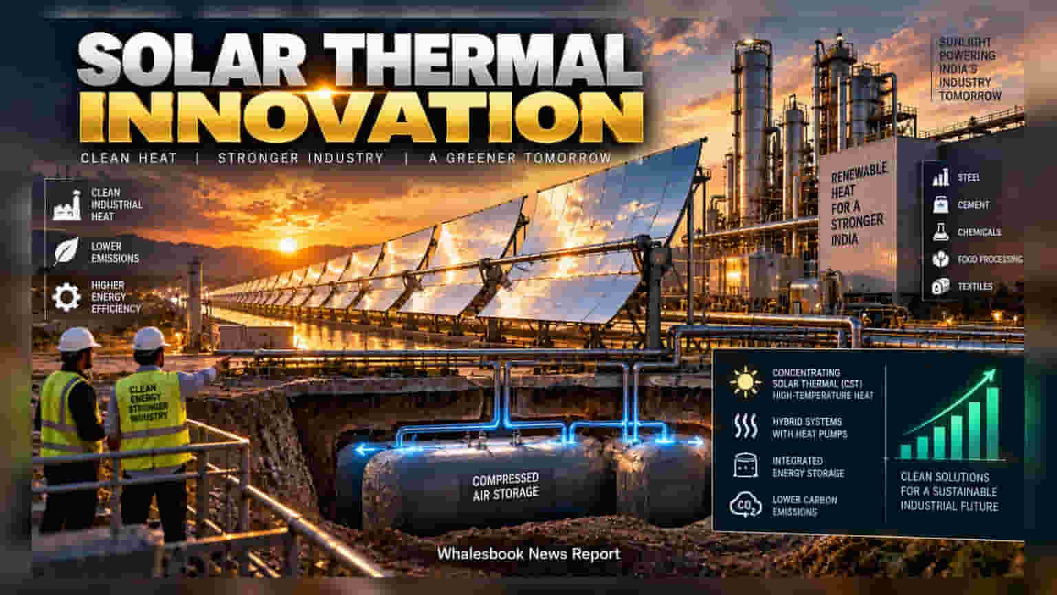 Solar Thermal Tech: தொழிற்சாலைகளுக்கு புதிய சூரிய சக்தி திட்டம்! MNRE அதிரடி அறிவிப்பு